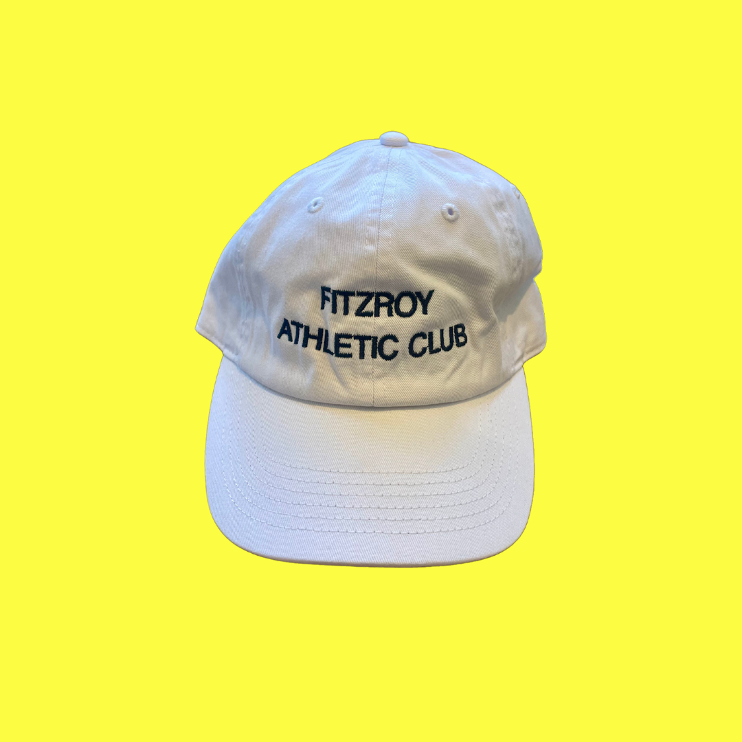 Fitzroy Athletic Club Cap - White