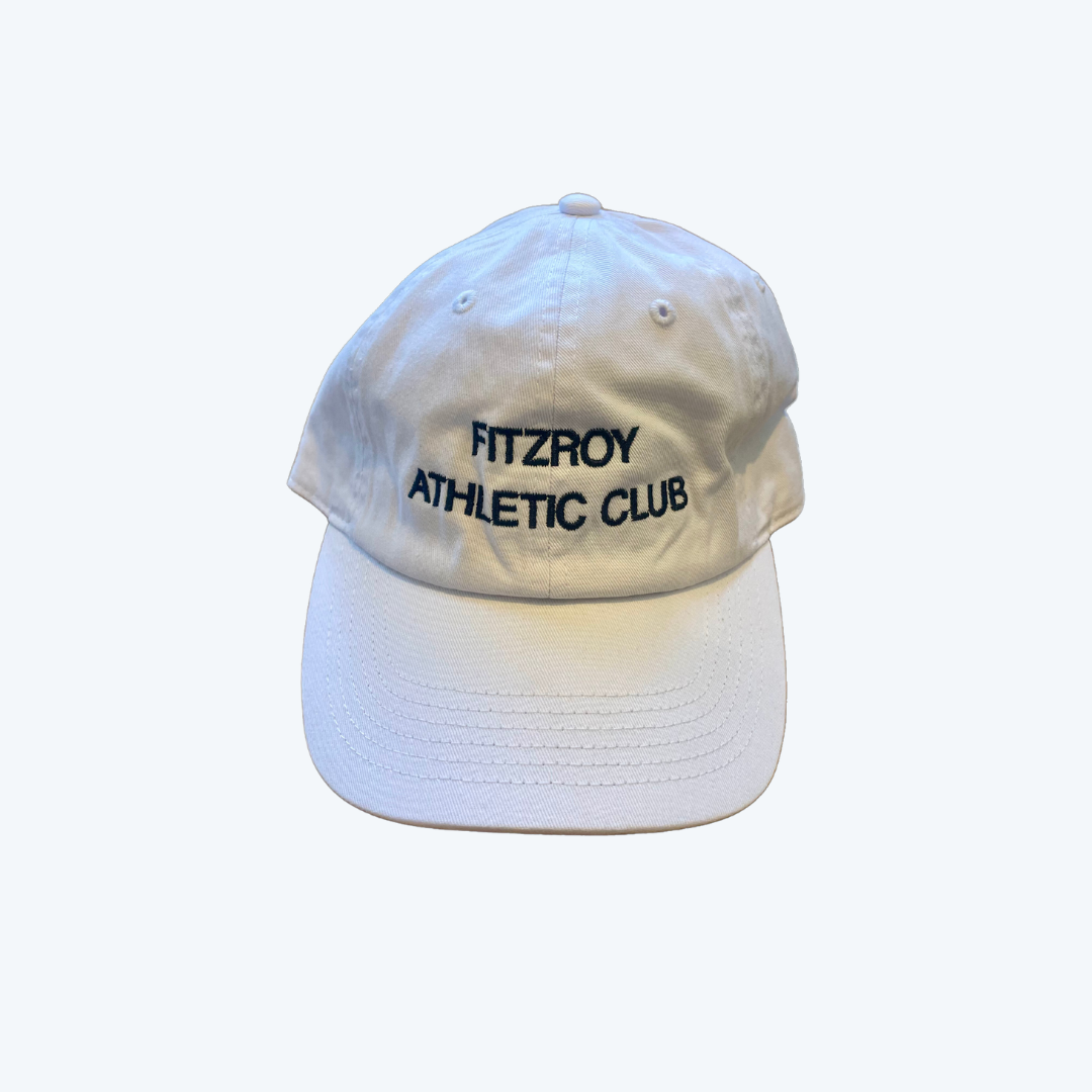 Fitzroy Athletic Club Cap - White